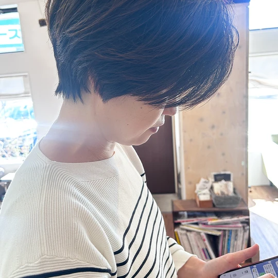 画像3939：ナチュラル 大人 カッコいい ワンレングスボブ 30代40代に大人気◎