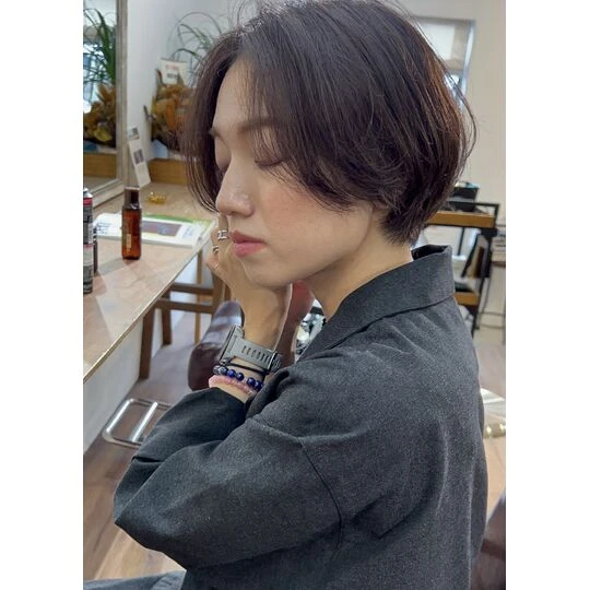 画像3941：20代30代に大人気◎ ナチュラルエアリーショート 大人かわいいショートボブ 20代30代