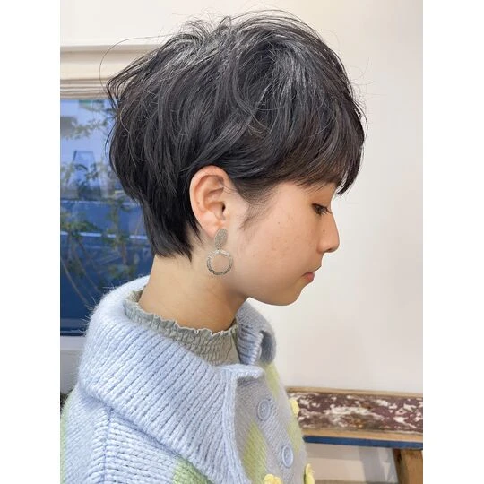 画像4104：豊橋のショートヘア/カット特化サロンの創るくせ毛ショート。