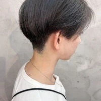 画像4352：シルバーショート｜ハンサムショートハンサムショート|刈上げショート｜シルバーアッシュ｜グレーアッシュ｜