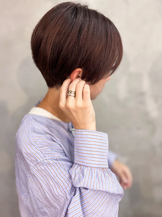 画像5012：大人の上品ボブ｜丸みボブ|伸ばしかけグラデーションボブ