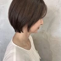 画像5189：大人の上品ボブ｜丸みボブ|伸ばしかけグラデーションボブ
