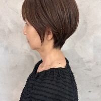 画像5218：大人の上品ボブ｜丸みボブ|伸ばしかけグラデーションボブ
