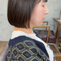画像5273：シャープなワンレングスボブ｜お手入れ要らずなワンレングスボブ